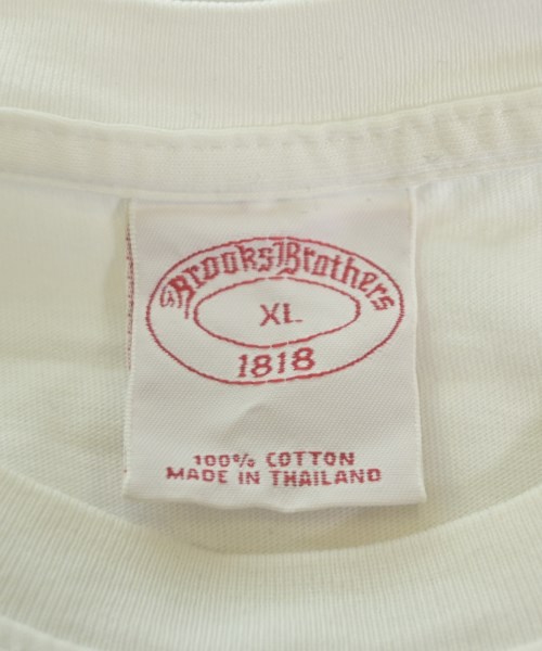 Brooks Brothers（ブルックスブラザーズ）Tシャツ・カットソー 白 サイズ:XL メンズ/2200734242082