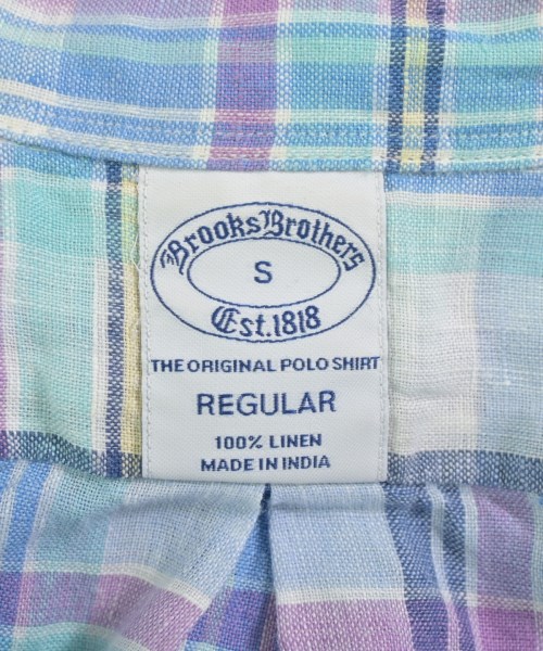 Brooks Brothers（ブルックスブラザーズ）カジュアルシャツ 青 サイズ:S メンズ/2200718142063