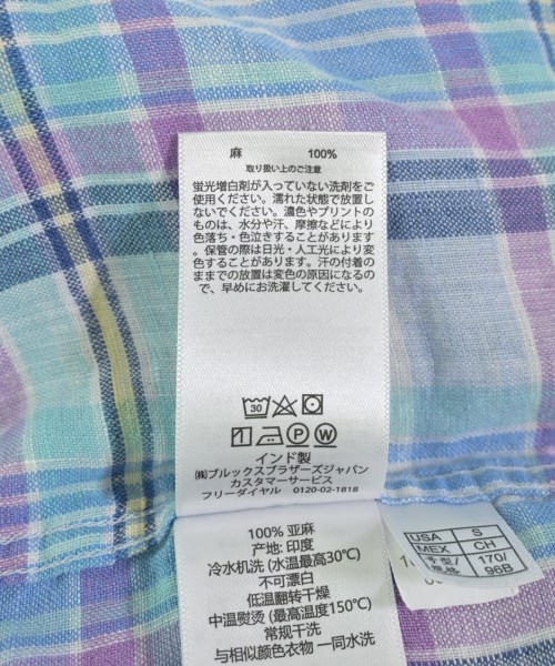 Brooks Brothers（ブルックスブラザーズ）カジュアルシャツ 青 サイズ:S メンズ/2200718142063