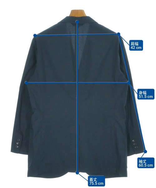 Brooks Brothers（ブルックスブラザーズ）ジャケット 紺 サイズ:38(S位) メンズ/2200716876052