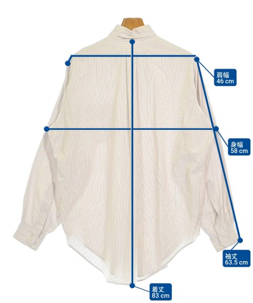 Brooks Brothers（ブルックスブラザーズ）カジュアルシャツ 茶 サイズ:16 1/2(XL位) メンズ/2200723281085