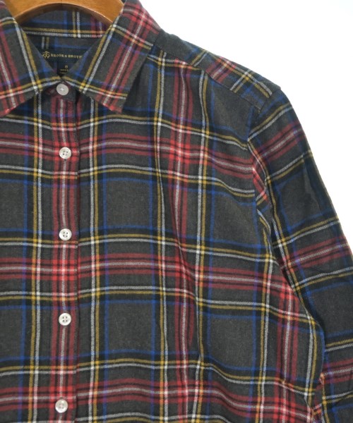 Brooks Brothers（ブルックスブラザーズ）カジュアルシャツ グレー サイズ:8(XL位) レディース/2200716570035