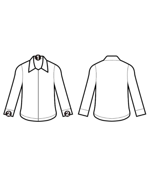 Brooks Brothers（ブルックスブラザーズ）カジュアルシャツ 紺 サイズ:2(M位) レディース/2200724708048