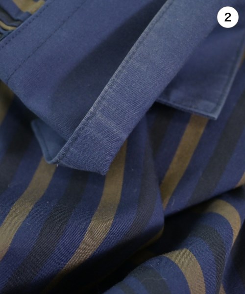 Brooks Brothers（ブルックスブラザーズ）カジュアルシャツ 紺 サイズ:2(M位) レディース/2200724708048
