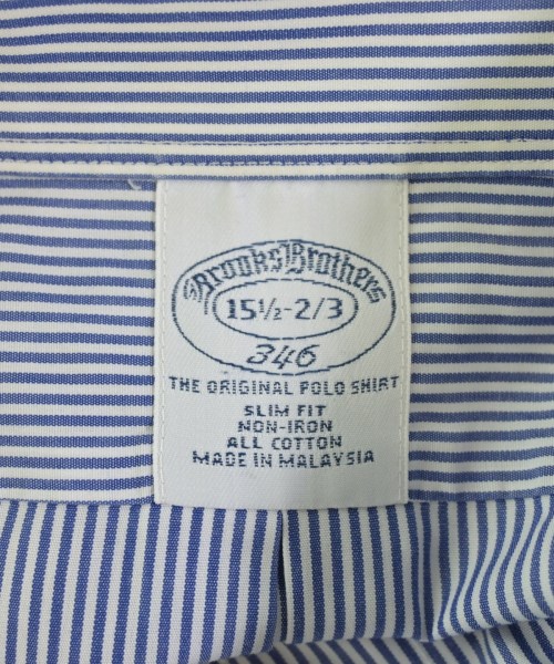 Brooks Brothers（ブルックスブラザーズ）カジュアルシャツ 青 サイズ:S メンズ/2200726042140