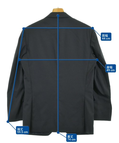 Brooks Brothers（ブルックスブラザーズ）テーラードジャケット 黒 サイズ:37(XS位) メンズ/2200719758324