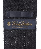 Brooks Brothers（ブルックスブラザーズ）ネクタイ 黒 サイズ:- メンズ/2200726832222