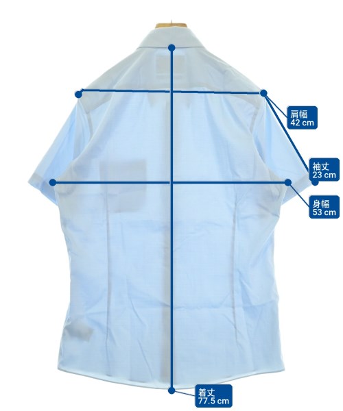 Brooks Brothers（ブルックスブラザーズ）カジュアルシャツ 青 サイズ:15 1/2(M位) メンズ/2200727563064