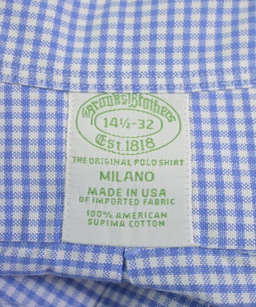 Brooks Brothers（ブルックスブラザーズ）カジュアルシャツ 青 サイズ:14 1/2(XS位) メンズ/2200727984012