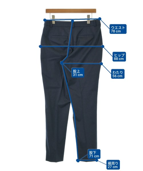 Brooks Brothers（ブルックスブラザーズ）スラックス 紺 サイズ:42(L位) レディース/2200722798164