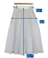 Brooks Brothers（ブルックスブラザーズ）ロング・マキシ丈スカート 紺 サイズ:8(XL位) レディース/2200722798232