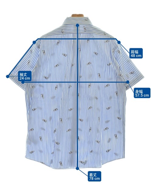 Brooks Brothers（ブルックスブラザーズ）カジュアルシャツ 青 サイズ:L メンズ/2200722798270