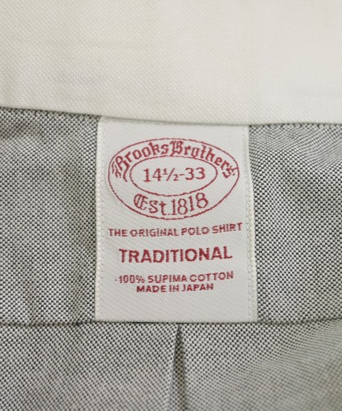 Brooks Brothers（ブルックスブラザーズ）カジュアルシャツ グレー サイズ:14 1/2-33(XS位) メンズ/2200724310135