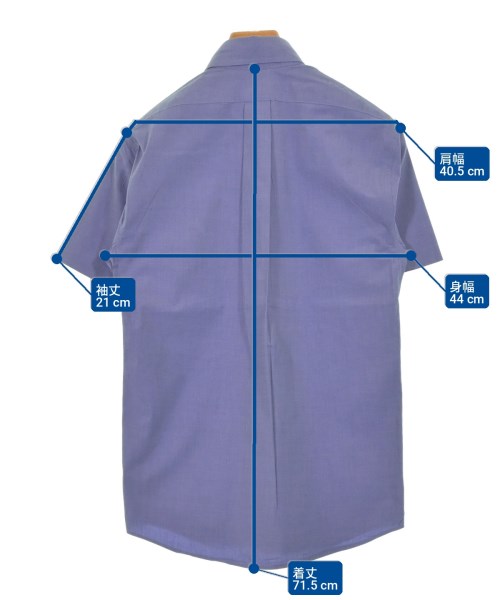 Brooks Brothers（ブルックスブラザーズ）カジュアルシャツ 紺 サイズ:XS メンズ/2200726320255