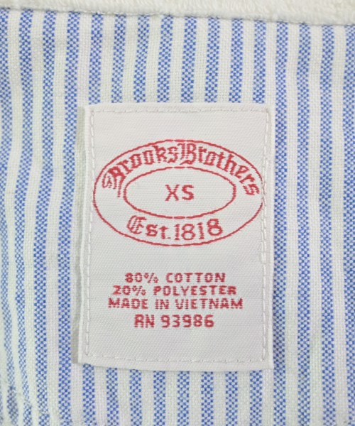 Brooks Brothers（ブルックスブラザーズ）ポロシャツ 白 サイズ:XS メンズ/2200726320279