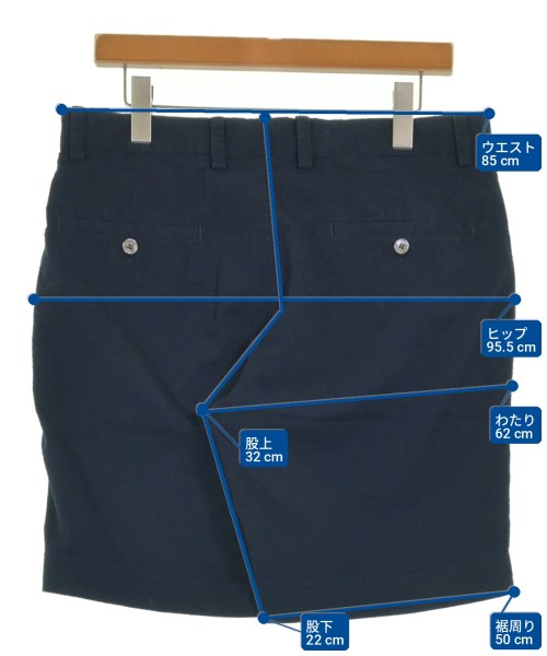 Brooks Brothers（ブルックスブラザーズ）ショートパンツ 紺 サイズ:32(L位) メンズ/2200726320422
