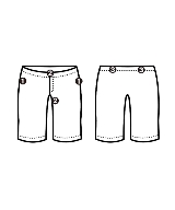 Brooks Brothers（ブルックスブラザーズ）ショートパンツ 紺 サイズ:32(L位) メンズ/2200726320422