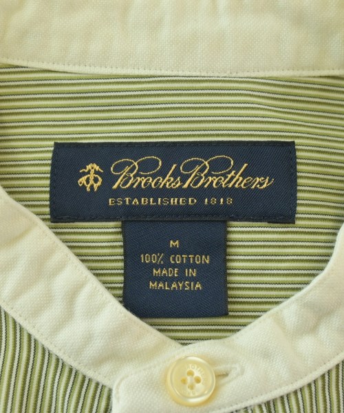 Brooks Brothers（ブルックスブラザーズ）カジュアルシャツ 緑 サイズ:M メンズ/2200728772113