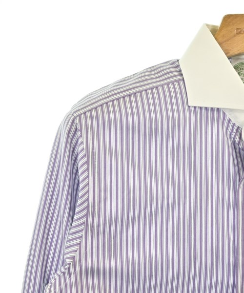 Brooks Brothers（ブルックスブラザーズ）カジュアルシャツ 紫 サイズ:14 1/2(XS位) メンズ/2200676416077