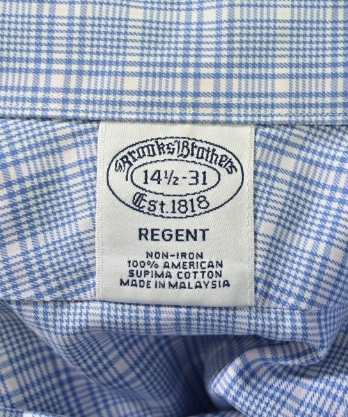 Brooks Brothers（ブルックスブラザーズ）カジュアルシャツ 青 サイズ:14 1/2(XS位) メンズ/2200676416107