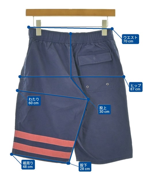Brooks Brothers（ブルックスブラザーズ）ショートパンツ 紺 サイズ:L メンズ/2200683715071