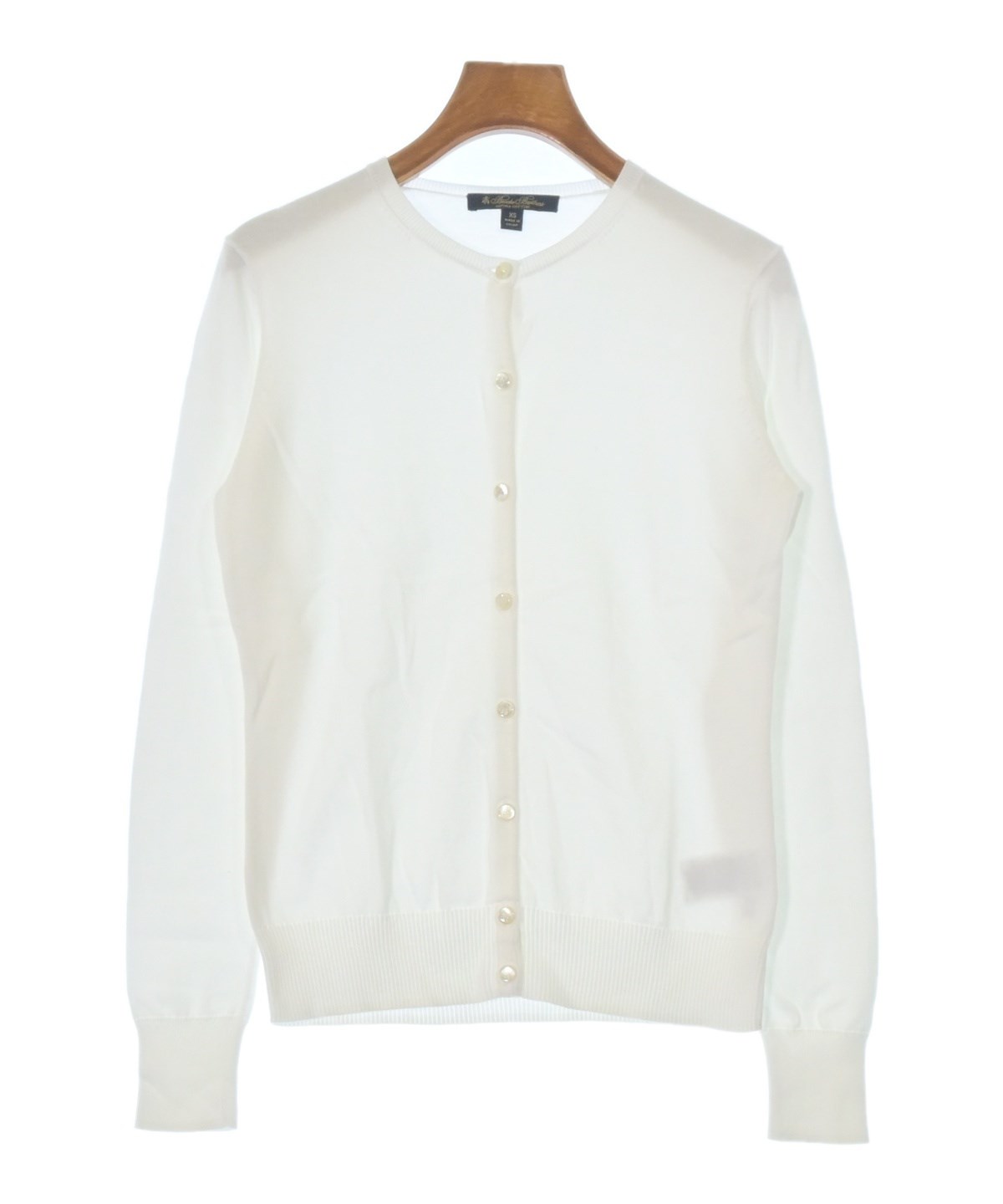 Brooks Brothers ブルックスブラザーズ カーディガン XS グレー 【古着】【中古】 Brooks Brothers - Brooks Brothers ブルックスブラザーズ