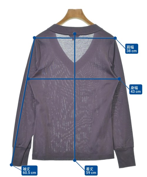 Brooks Brothers（ブルックスブラザーズ）Tシャツ・カットソー 紫 サイズ:S レディース/2200684371016