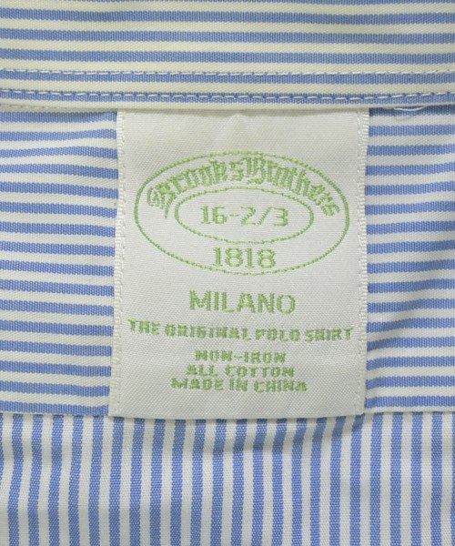 Brooks Brothers（ブルックスブラザーズ）カジュアルシャツ 青 サイズ:16 1/2(XL位) メンズ/2200679708117
