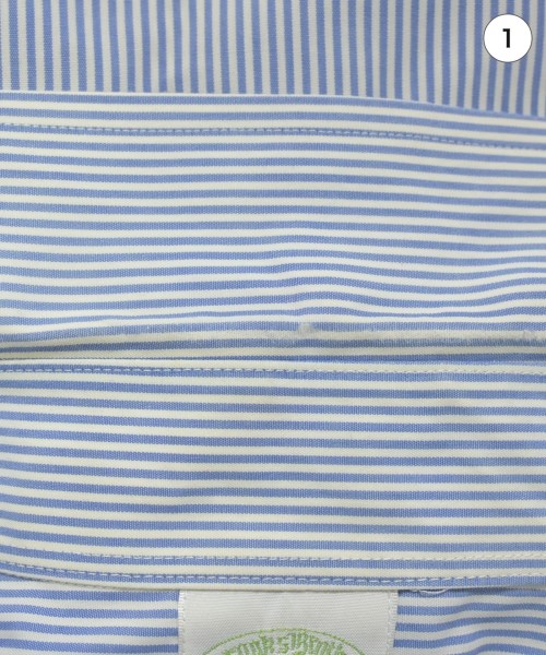 Brooks Brothers（ブルックスブラザーズ）カジュアルシャツ 青 サイズ:16 1/2(XL位) メンズ/2200679708117