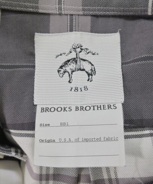 Brooks Brothers（ブルックスブラザーズ）カジュアルシャツ グレー サイズ:BB1(S位) メンズ/2200686592068