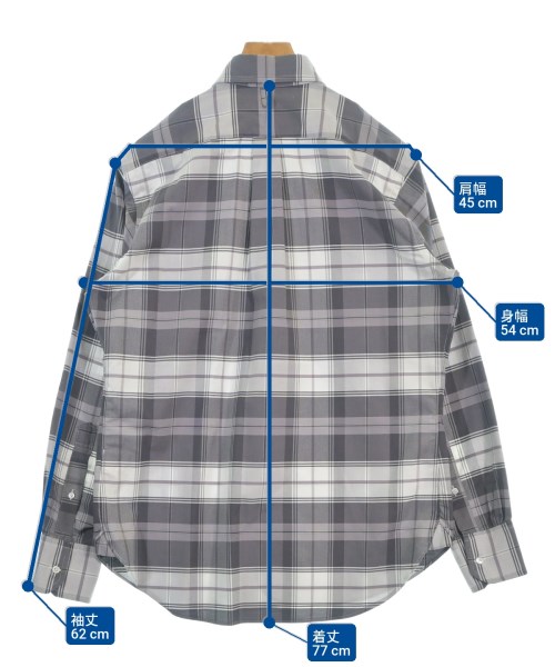 Brooks Brothers（ブルックスブラザーズ）カジュアルシャツ グレー サイズ:BB1(S位) メンズ/2200686592068