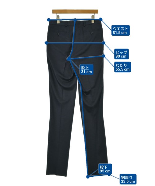 Brooks Brothers（ブルックスブラザーズ）ビジネス 紺 サイズ:38(L位)/32(L位) メンズ/2200686938033