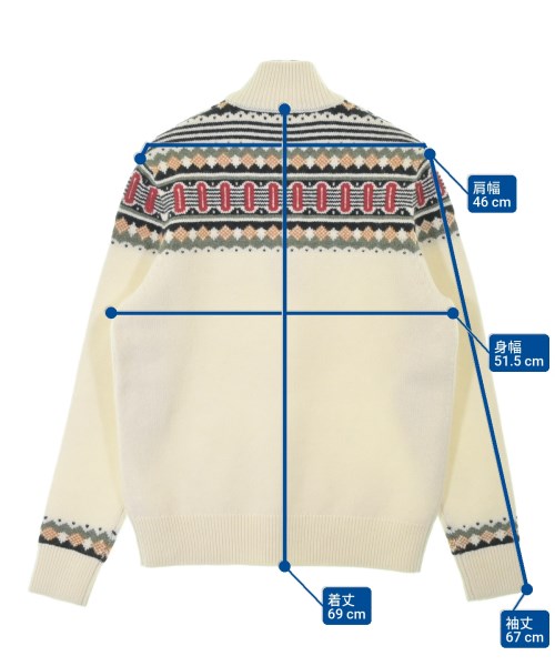 Brooks Brothers（ブルックスブラザーズ）ニット・セーター 白 サイズ:M メンズ/2200686938156