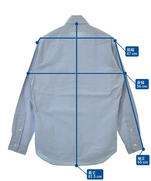 Brooks Brothers（ブルックスブラザーズ）カジュアルシャツ 青 サイズ:M メンズ/2200686938286