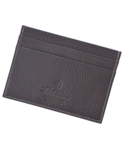 Brooks Brothers(ブルックスブラザーズ)カードケース 茶 サイズ:-/2200686938477
