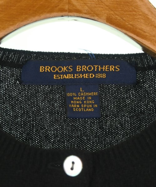 Brooks Brothers（ブルックスブラザーズ）カーディガン 黒 サイズ:L レディース/2200686938569
