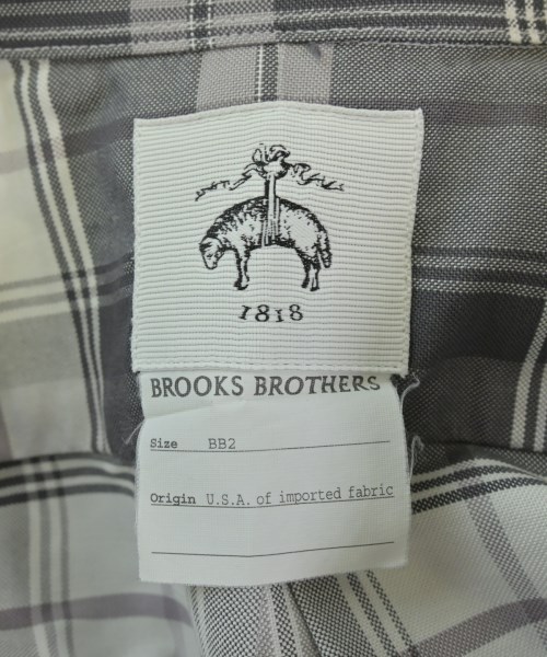 Brooks Brothers（ブルックスブラザーズ）カジュアルシャツ グレー サイズ:2(M位) メンズ/2200687808021