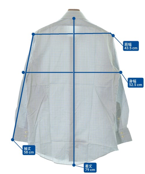 Brooks Brothers（ブルックスブラザーズ）カジュアルシャツ グレー サイズ:15 1/2(M位) メンズ/2200687826018