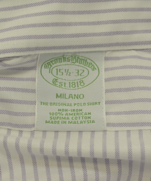 Brooks Brothers（ブルックスブラザーズ）カジュアルシャツ 紫 サイズ:15 1/2(M位) メンズ/2200687826032