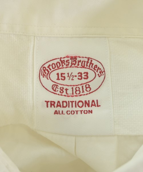 Brooks Brothers（ブルックスブラザーズ）カジュアルシャツ 白 サイズ:15 1/2(M位) メンズ/2200687896042