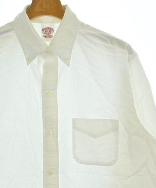 Brooks Brothers（ブルックスブラザーズ）カジュアルシャツ 白 サイズ:15 1/2(M位) メンズ/2200687896042