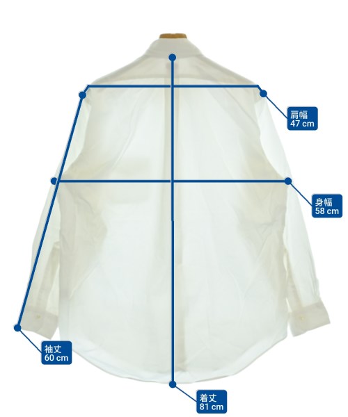 Brooks Brothers（ブルックスブラザーズ）カジュアルシャツ 白 サイズ:15 1/2(M位) メンズ/2200687896042