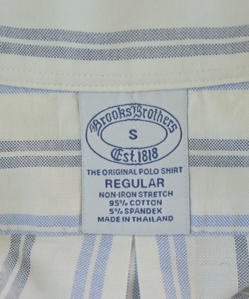 Brooks Brothers（ブルックスブラザーズ）カジュアルシャツ 白 サイズ:S メンズ/2200688365035