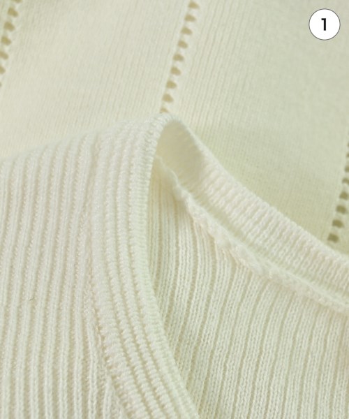 Brooks Brothers（ブルックスブラザーズ）カーディガン 白 サイズ:S レディース/2200688491062