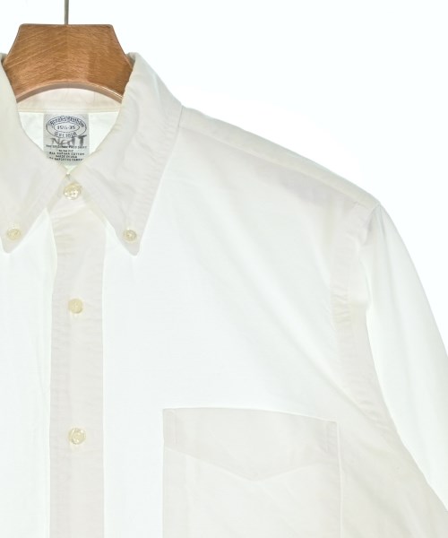 Brooks Brothers（ブルックスブラザーズ）カジュアルシャツ 白 サイズ:15 1/2(M位) メンズ/2200679250067