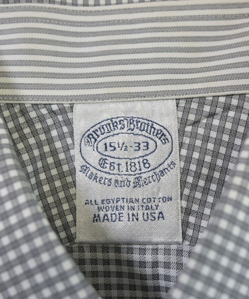 Brooks Brothers（ブルックスブラザーズ）ドレスシャツ グレー サイズ:15 1/2(M位) メンズ/2200689325106