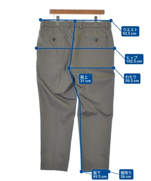 Brooks Brothers（ブルックスブラザーズ）チノパン グレー サイズ:37(XXL位) メンズ/2200689476167