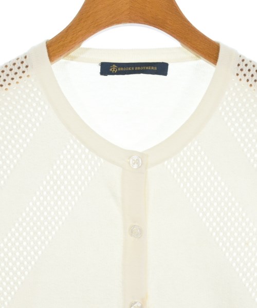 Brooks Brothers（ブルックスブラザーズ）カーディガン 白 サイズ:M レディース/2200689667039