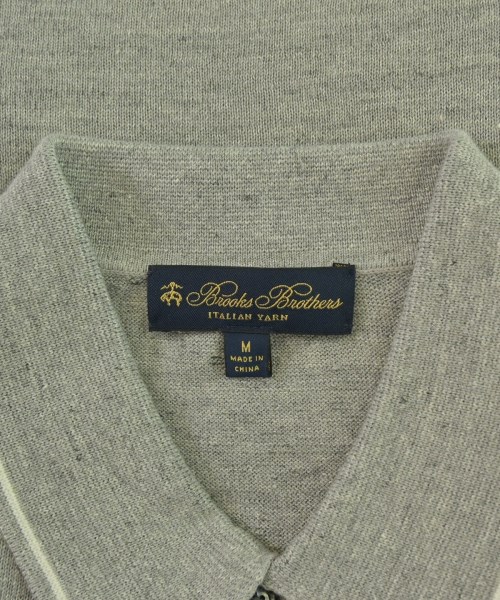 Brooks Brothers（ブルックスブラザーズ）ニット・セーター グレー サイズ:M メンズ/2200689995040