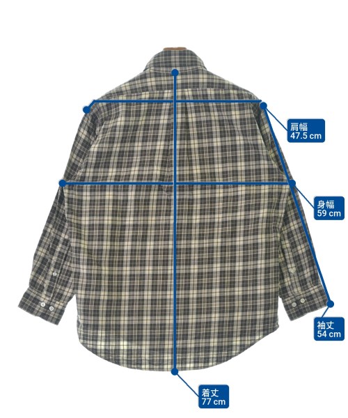 Brooks Brothers（ブルックスブラザーズ）カジュアルシャツ 茶 サイズ:S メンズ/2200690265057